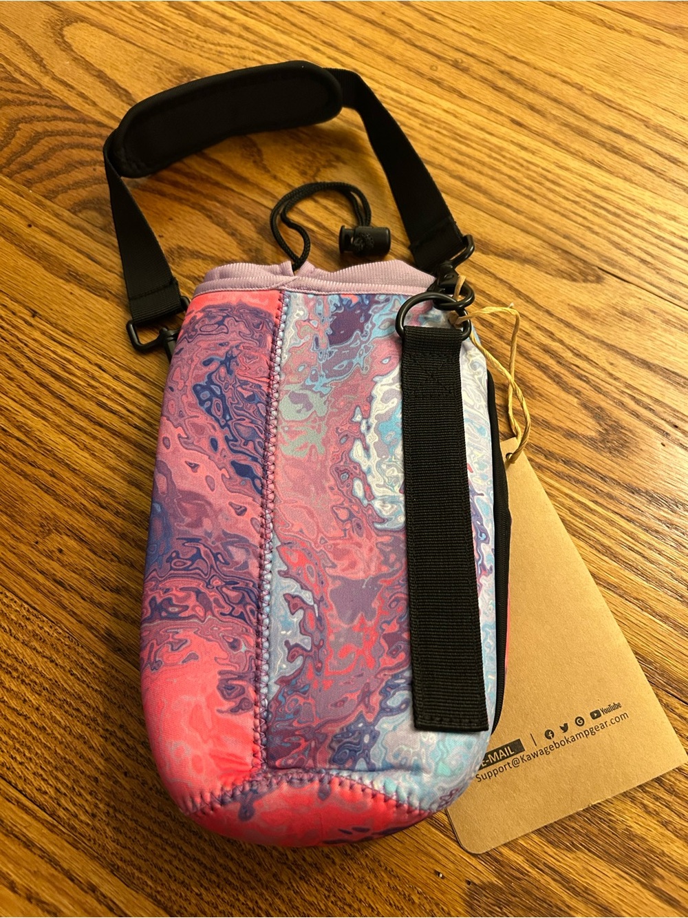 Nature Pioneor water bottle Crossbody Sling Bag holder - Picture 2 of 5
